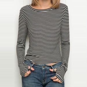 Brandy Melville Striped Longsleeve (Kenzie Top)
