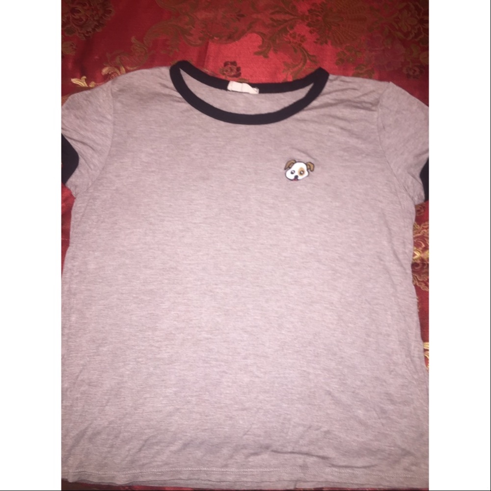 Cute dog emoji tshirt 🐶