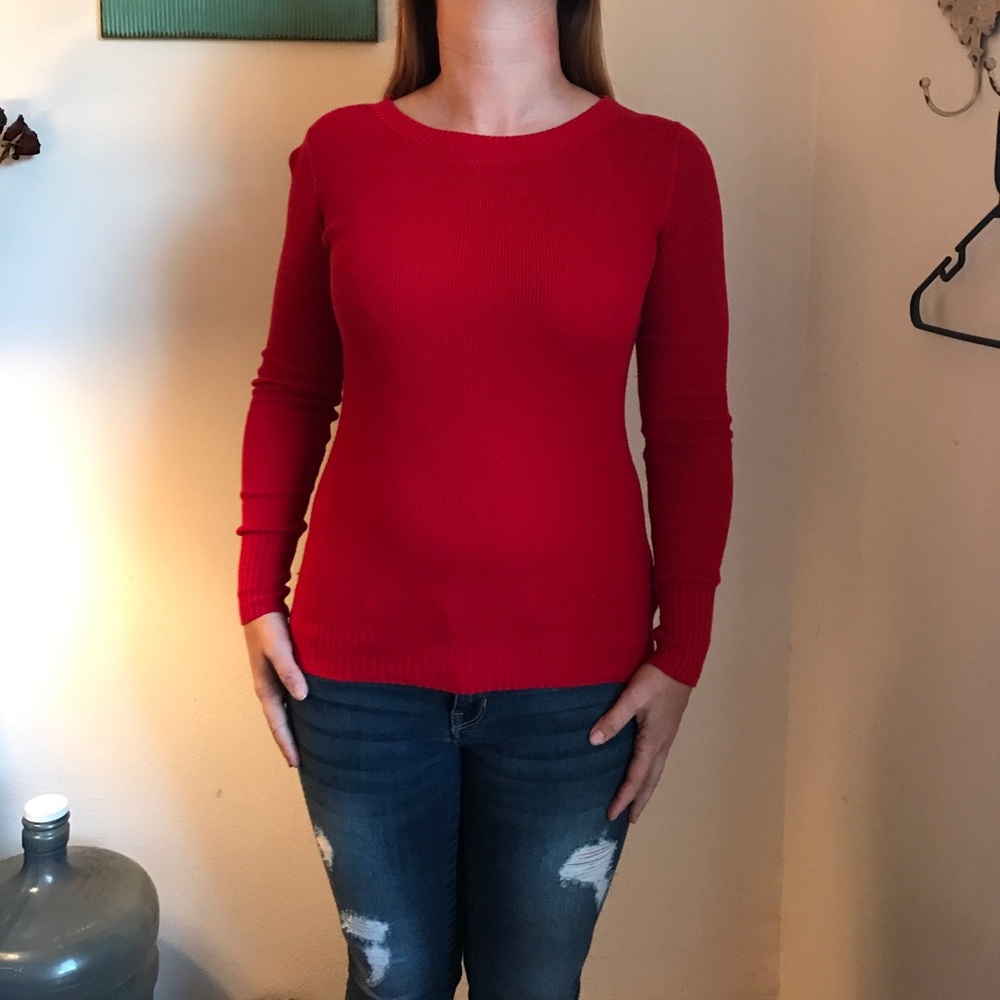 Express Red Sweater