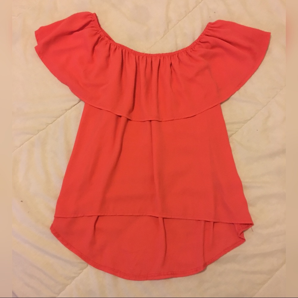 Off the shoulder shirt