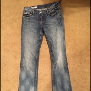 Size 26 red engine ruby style straight fit jeans