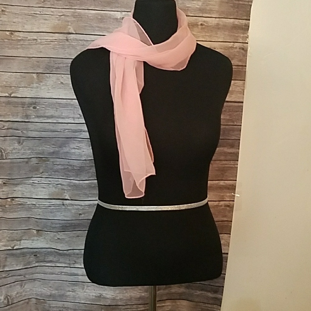 Pink Scarf