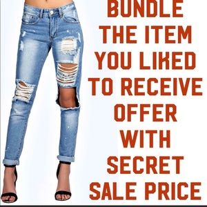 Secret price ACT NOW!!