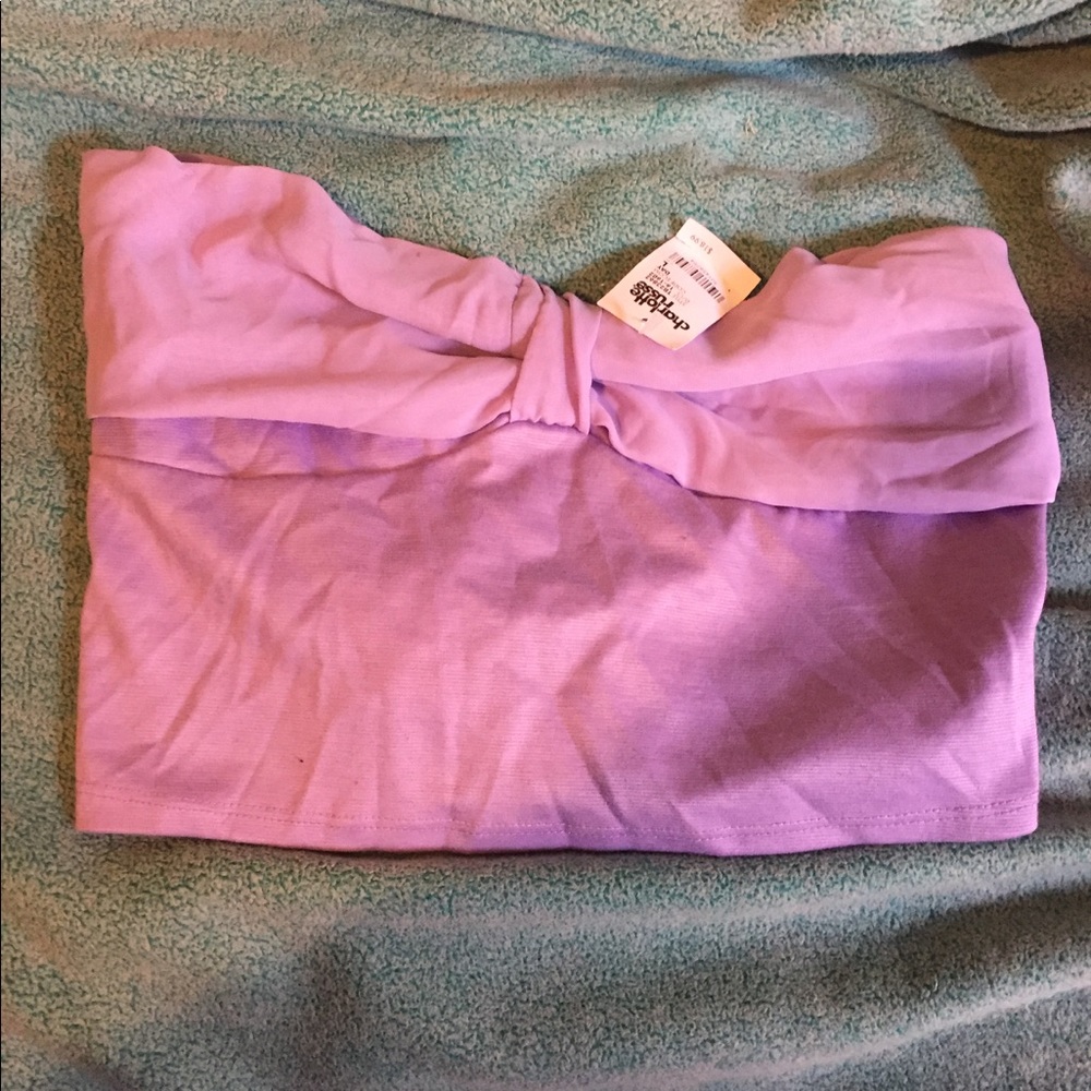 Purple Crop Top