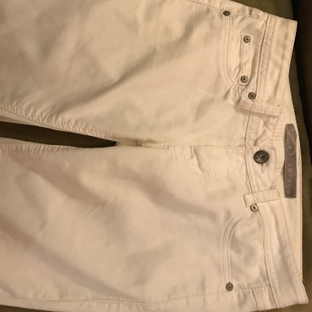 Refuge White Jeans