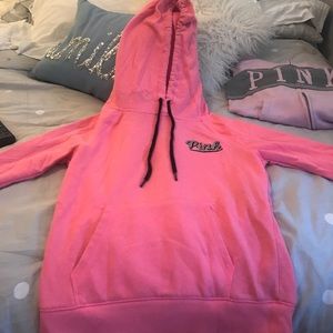 Pink hoodie