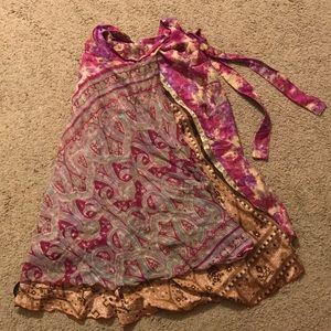 Indian Magic Wrap Skirt