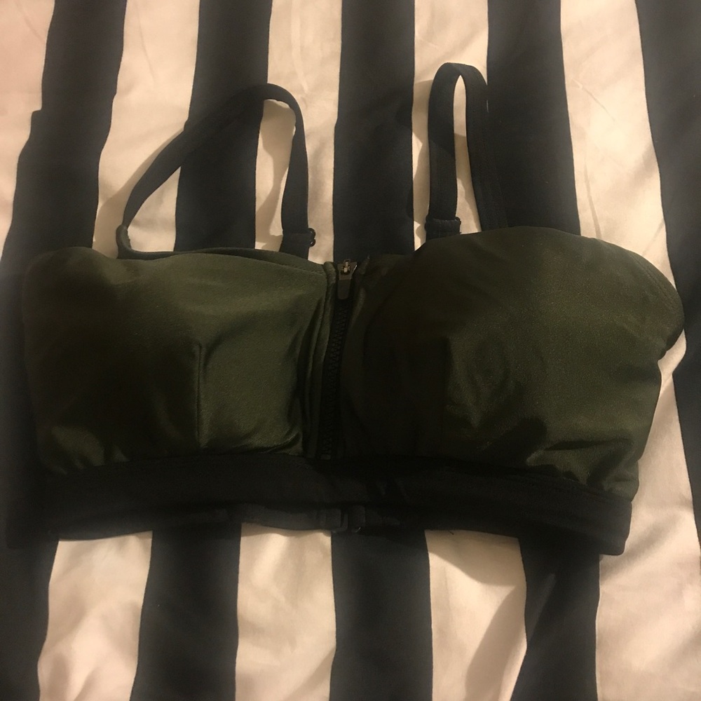 Plus size bikini top only