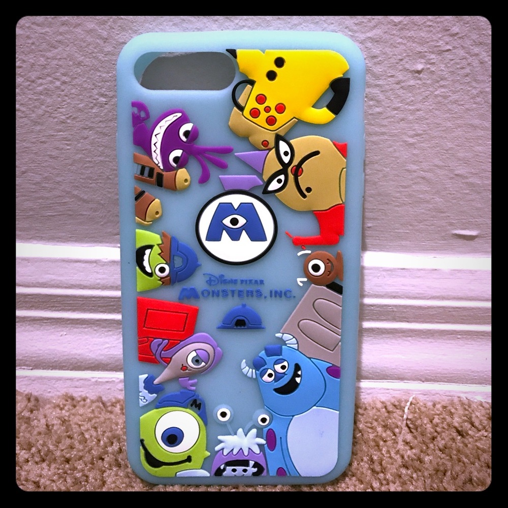 Silicon iPhone 7 plus monsters Inc case
