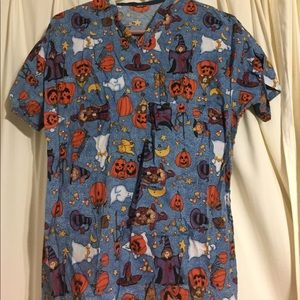 Halloween Scrub top