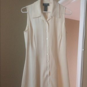 Ralph Lauren cream dress