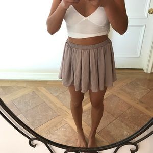 Beige/ off pink skirt