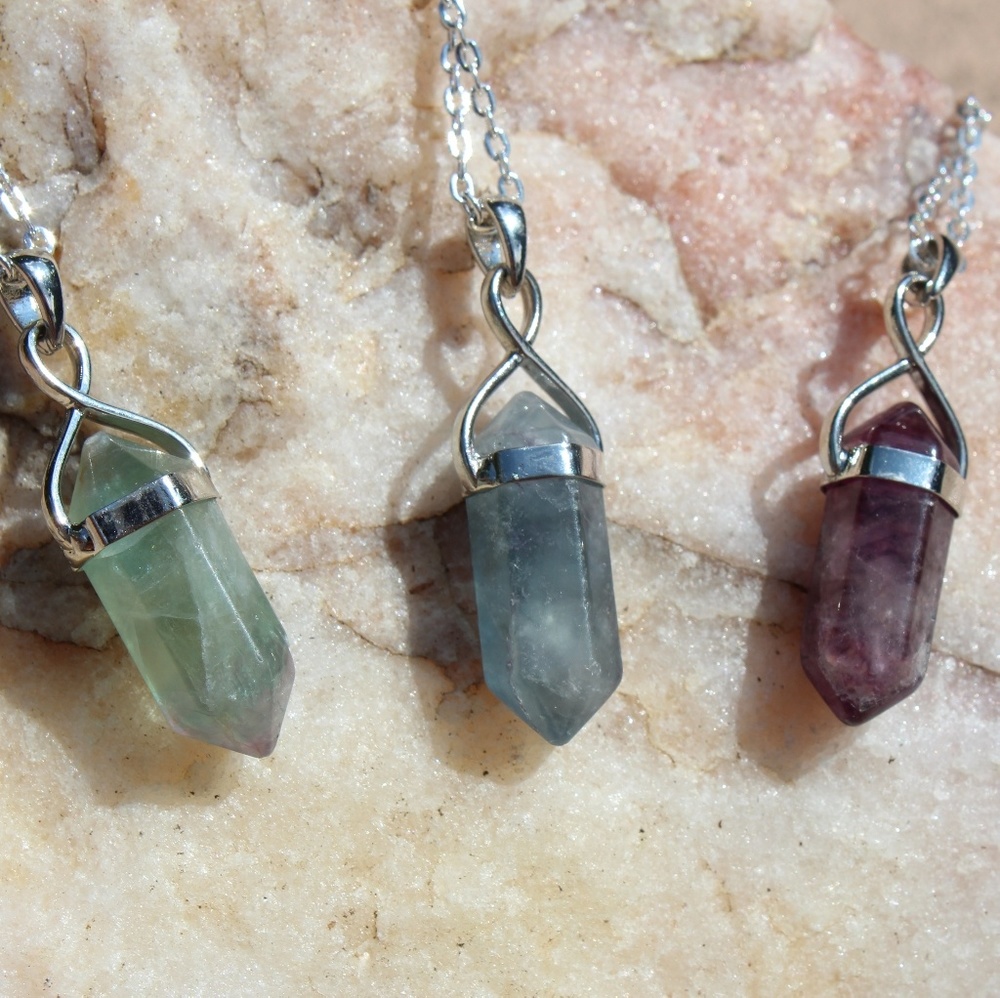 Crystal Pendant Necklaces