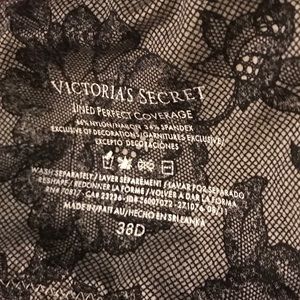 💕VS lined perfect coverage bra