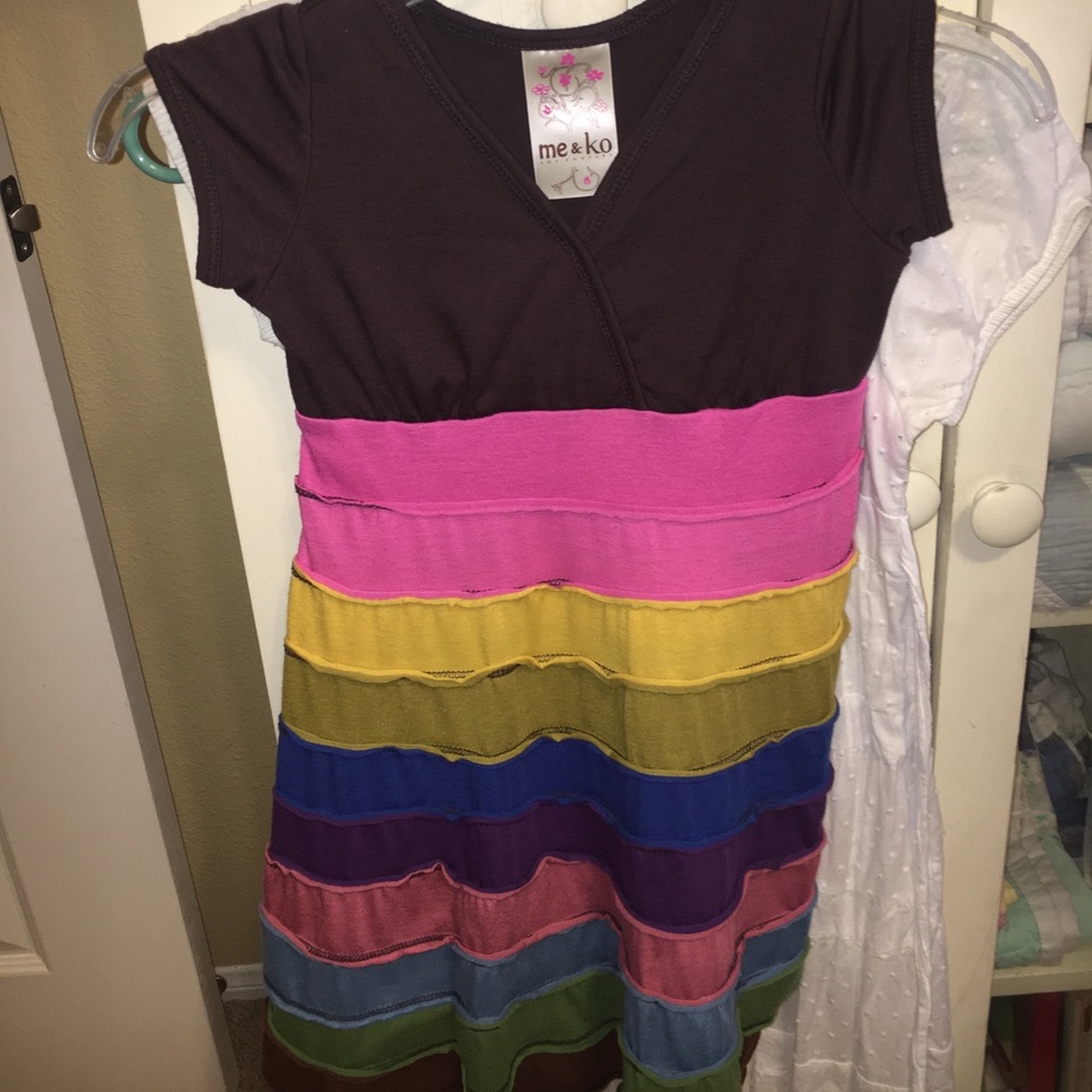 Me&ko colorful kids dress size 6