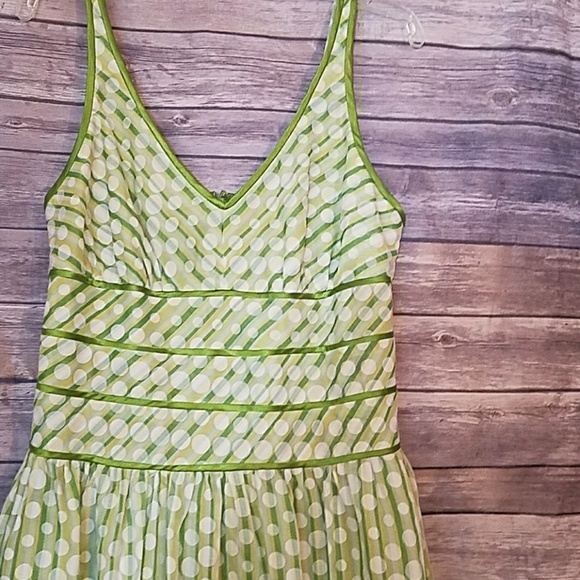 Striped Sundress with Polka Dots - Picture 2 of 8