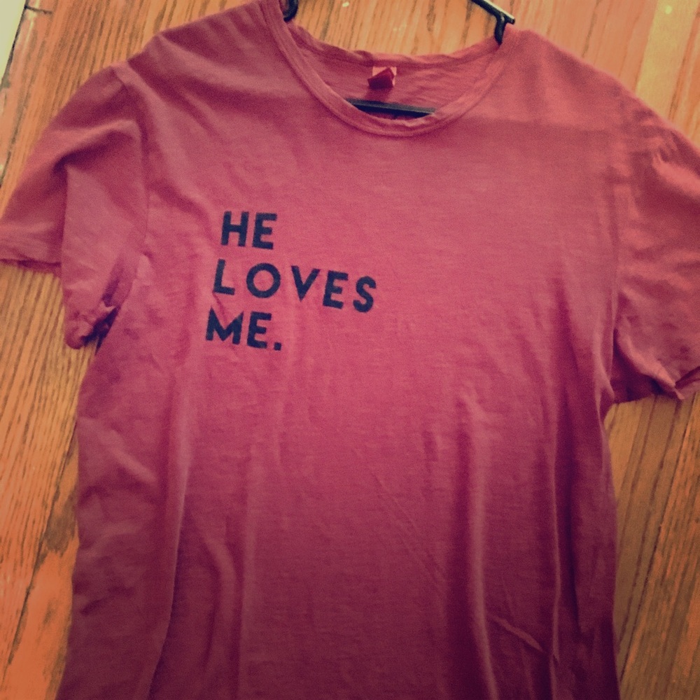 The light blonde tee