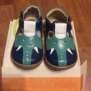 Livie & Luca Turquoise Elephant Shoes
