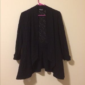 Beautiful Black Lace Cardigan