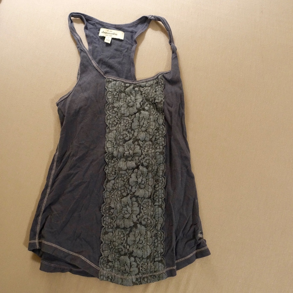 Abercrombie Blue Lace Tank