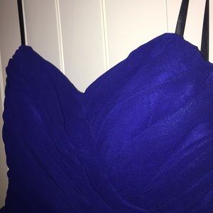 Blue Homecoming Dress