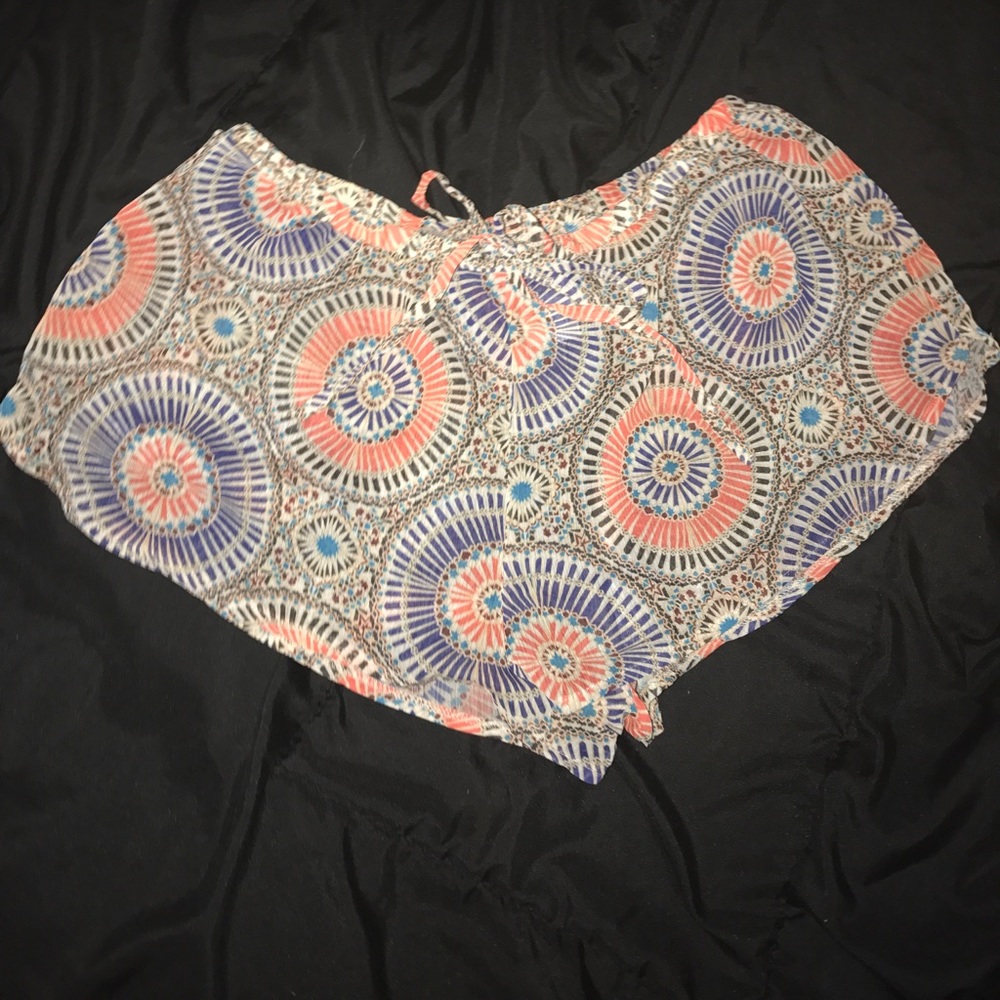 Swim suit cover up shorts