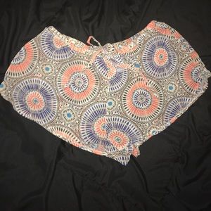 Swim suit cover up shorts