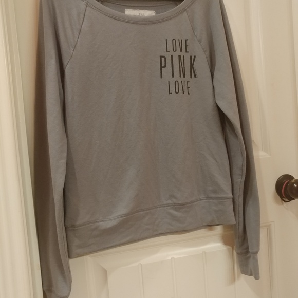 PINK Victoria's Secret Tops - 💗Pink very soft Sweat shirt💗