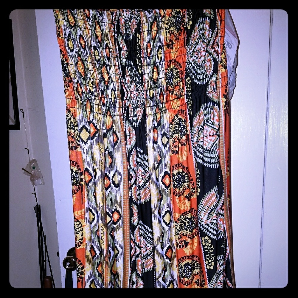 Satiny Halter Dress