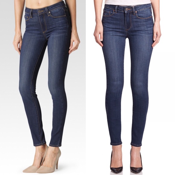 PAIGE Denim - Paige Hoxton High Rise Ultra Skinny in Raylene