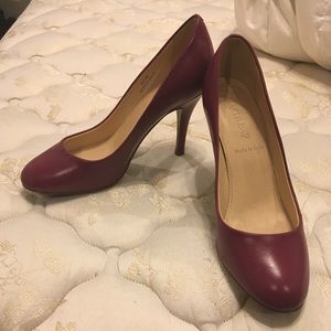 J Crew leather pumps