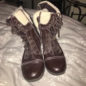 Guess combat boots
