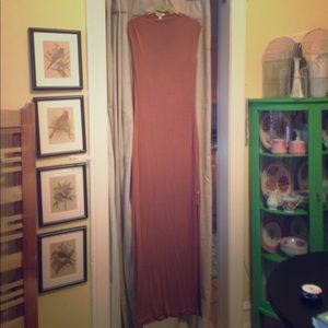 Caramel maxi dress from NYTT
