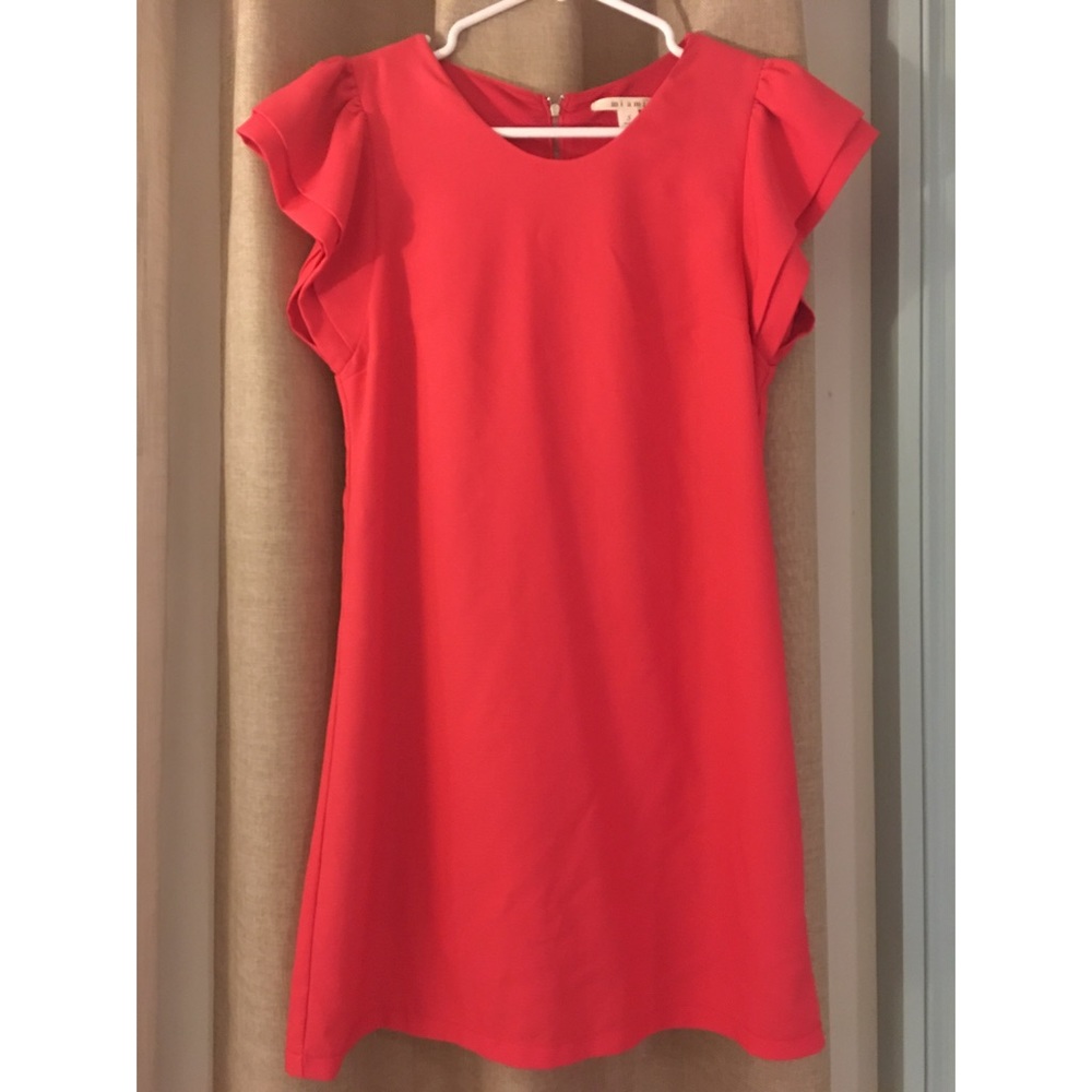 Francesca's Hot Pink Mini Dress