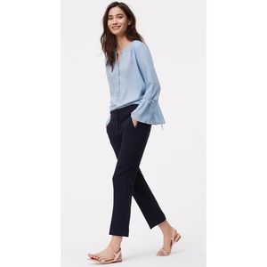 Ann Taylor Loft Essential Skinny Ankle Pant - Navy