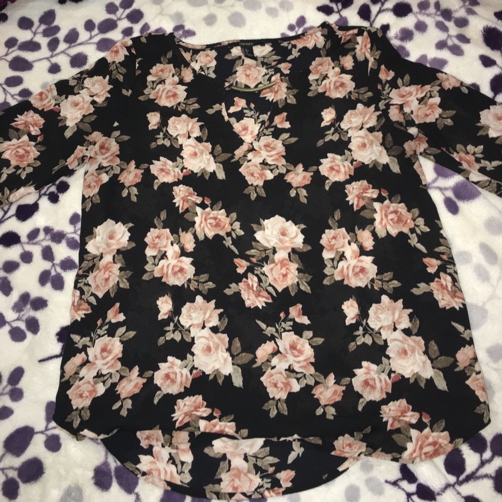 Long sleeve blouse