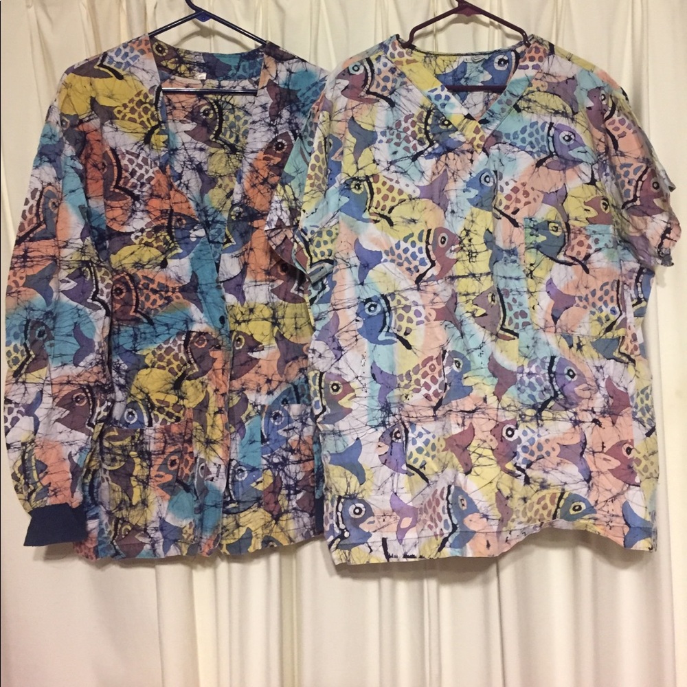 Scrub top & jacket