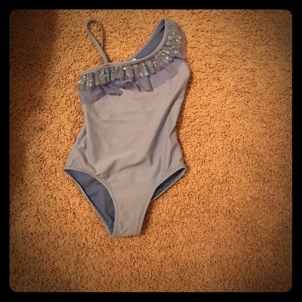 A periwinkle swimsuit