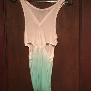Cut out tank top