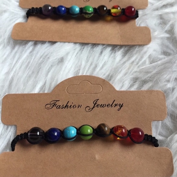 SOLD.  SOLD Chakra Healing Balance Beads Bracelet - Picture 5 of 8