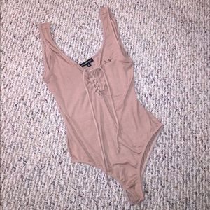 ✨ NWOT XO Nude Bodysuit ✨