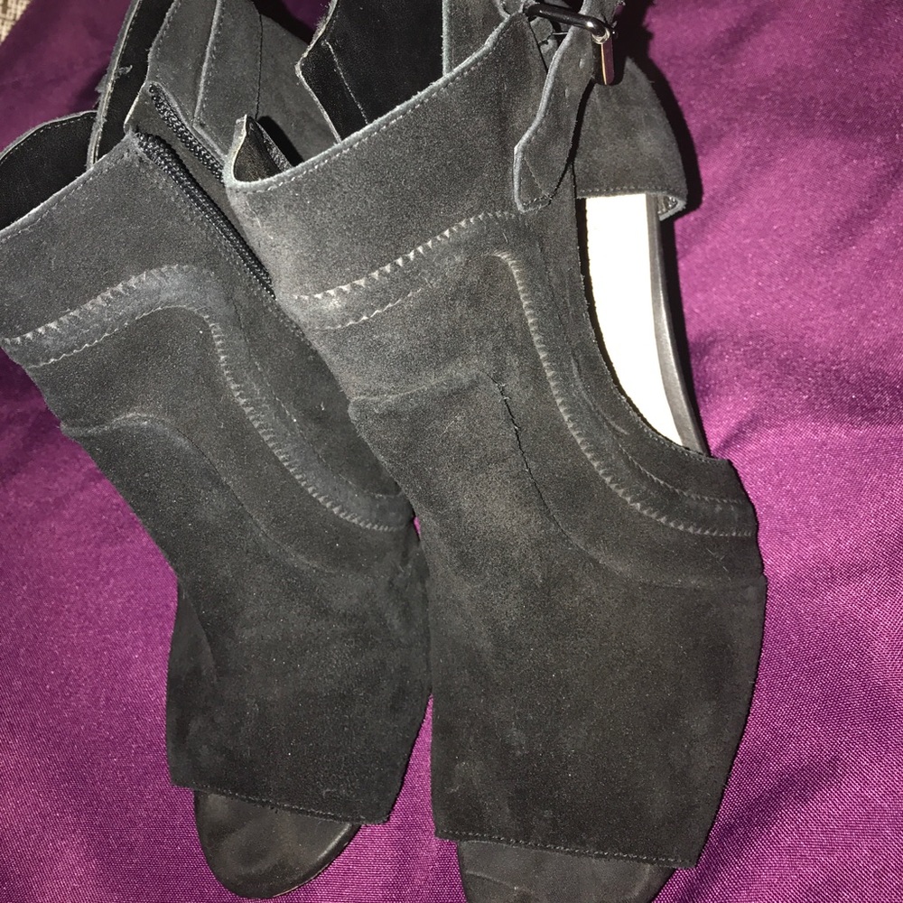 Booties Peep Tow👠 Vincent cumato