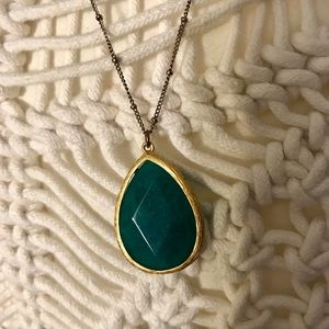 Green and Gold Necklace