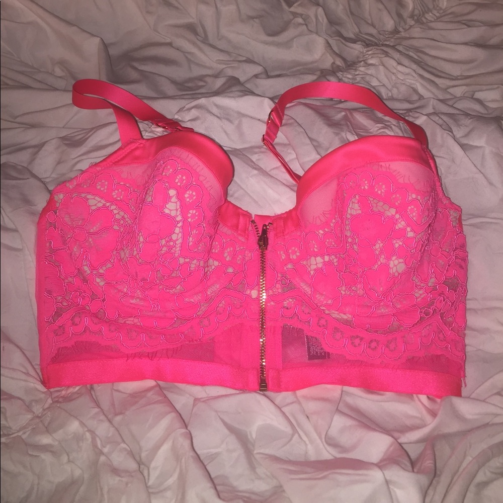 VS Lace Longline Bra