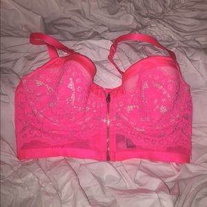 VS Lace Longline Bra