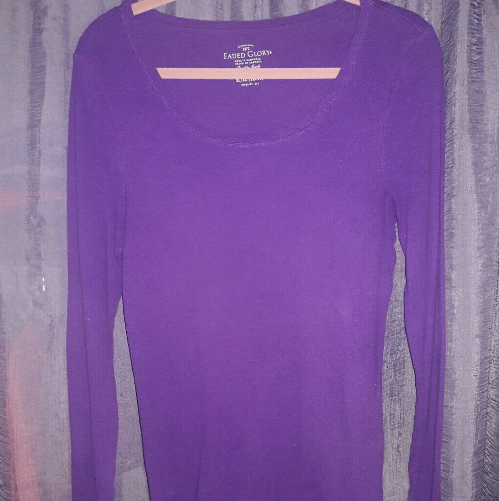 Two Faded Glory Shirts