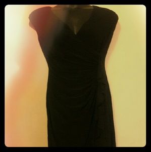 Black evening dress
