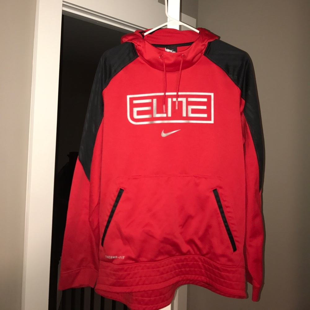 Nike Elite Red Hoodie