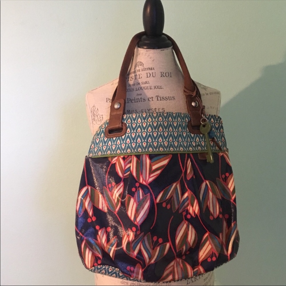 Fossil Key-Per Shopper Tote - image 1