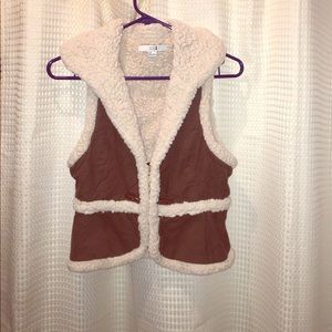 NWOT Forever 21 Brown Wool Vest
